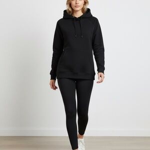 Black lululemon Pullover Hoodie with Kangaroo Pocket size small.